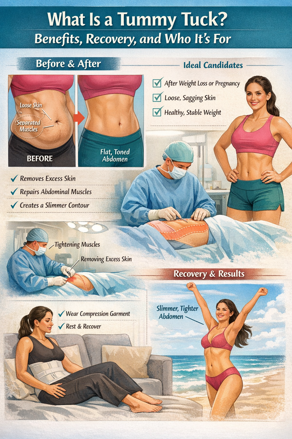 What Is a Tummy Tuck? Benefits, Recovery, and Who It’s For